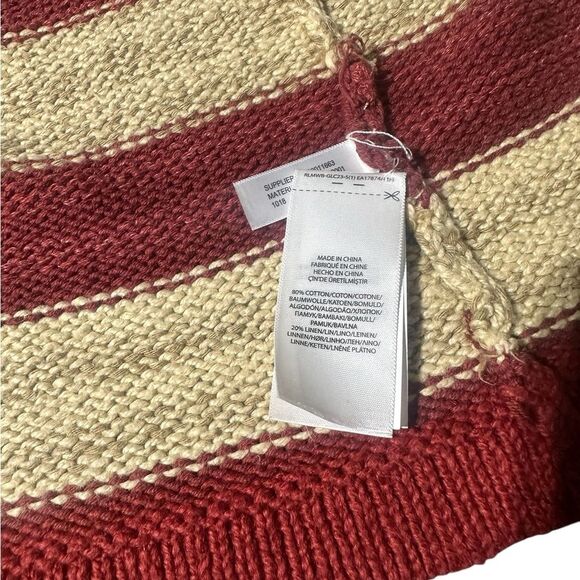 Ralph Lauren Polo Flag Cardigan Sweater Shawl Collar Americana Vintage Knit L - Picture 16 of 16